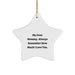 Funny Mommy Star Ornament Gifts from Mom, Christmas Unique Gifts for Mommy, Always Remember How Much I Love You. - Image 1