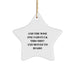 Funny Idaho Gifts from Friends - Star Ornament for Men or Women, Gifts for Idaho Christmas - Image 1