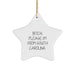 Funny South Carolina Star Ornament, 'B-tch, Please. I'm From South Carolina.' Gifts for Men, Women, Family, and Friends from South Carolina, Perfect for Christmas - Image 1