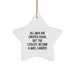 Funny Mail Carrier Gifts from Friends to Men - Star Ornament for Christmas Unique - Image 1