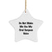 Funny Oral Surgeon Christmas Star Ornament Gifts from Men to Friend's Office Decor - Image 1