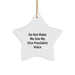 Gifts for Vice President, Funny Vice President Star Ornament, Christmas Unique Vice President Gifts from Friends - Image 1