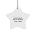 Funny Roofer Gifts for Men from Friends - Star Ornament with 'All Men Are Created Equal But The Coolest Become A Roofer' Quote - Christmas Unique Gifts for Roofer - Image 1