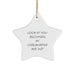 Funny Underwriter Gifts from Friends for Underwriters - Look At You Becoming An Underwriter And Shit, Star Ornament, Christmas Unique Decorations - Image 1