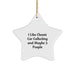 Funny Classic Car Collecting Gifts for Men Women Friends Family - Classic Car Collecting Star Ornament - Gifts from Friends for Classic Car Collecting Enthusiasts - Image 1