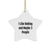 Funny Baking Star Ornament Gifts from Family for Christmas Baking - Image 1