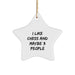 Funny Star Ornament Gifts for Chess Lovers, I Like Chess And Maybe 3 People, Unique Christmas Unique Gifts from Friends to Family Members - Image 1