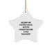 Funny Vice President Star Ornament Gifts from Men for Friends - Christmas Unique Gifts - Inspirational Quote Star Ornaments for Vice President - Image 1