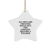 Welder Gifts from Men - Star Ornament with Funny Quote - Christmas Unique Gifts - Image 1