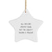 Funny Trucker Gifts from Friends for Men, Star Ornament All Men Are Created Equal But The Coolest Become A Trucker, Christmas Unique Decorations - Image 1