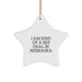 Nebraska Star Ornament, Funny Quote Gift from Men to Friends, Perfect Christmas Unique Gifts for Kind of a Prime Selection in Nebraska - Image 1