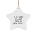 Funny New Jersey Gifts for Friends from I Am Kind Of A Prime Selection In New Jersey Star Ornament Christmas Decoration - Image 1