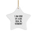 Funny Vermont Star Ornament Gifts from Friends to Family with I Am Kind Of A Prime Selection In Vermont Quote, Unique Christmas Decorations - Image 1