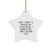 Funny Mortician Star Ornament Gifts from Men to Mortician Friends and Family - Image 1