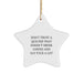 Funny Quilter Star Ornament Gift for Quilter Friends, Gifts from Men to Quilter Women, Quilter Christmas Unique Gifts - Image 1