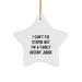 Funny Judge Gifts from Men to Judge, Star Ornament for Christmas Unique Gifts, I Can't Fix Stupid But I'm A Fairly Decent Judge Quote - Image 1