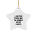 Funny Lawyer Star Ornament Gifts from Friends, Coworkers, or Men to Lawyer, Men, or Women - 'I Can't Fix Stupid But I'm A Fairly Decent Lawyer' - Image 1