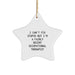 Funny Occupational Therapist Gifts for Men Women Friends Coworkers - Star Ornament with Inspirational Quote, Christmas Unique Gifts from Family - Image 1