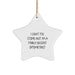 Funny Optometrist Gifts from Friends and Family for the Office Star Ornament - Christmas Unique Decoration - Image 1