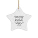 Author Inspiration Gifts from Friends for Christmas Star Ornament - Never Forget the Reason You Became Author - Image 1