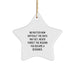 Designer Star Ornament Gifts from Friends for Christmas Inspirational - Image 1