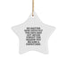 Funny Dispatcher Gifts from Men - Inspirational Star Ornament for Christmas Unique Gifts for Dispatcher Friends - Image 1