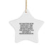 Funny Inspirational Gifts from Friends to Neurosurgeon Star Ornament, Never Forget the Reason You Became a Neurosurgeon, Christmas Unique Gifts - Image 1