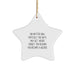 Funny Welder Gifts for the Man Who Never Forgets Why He Became a Welder, Star Ornament for Christmas - Image 1