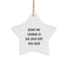 Funny Stepdad Gifts, Being My Stepdad Is The Only Gift You Need, Star Ornament, Gifts from Family, Gifts for Stepdad, Christmas Unique Ornaments - Image 1