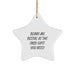 Funny Bestie Star Ornaments Gifts from Friends for Christmas - Being My Bestie Is The Only Gift You Need - Image 1