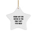 Funny Big Sister Gifts, Star Ornament, Christmas Unique Gifts for Big Sister, Gifts from Family, Being My Big Sister Is The Only Gift You Need - Image 1
