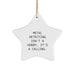 Funny Metal Detecting Gifts for Men - Metal Detecting Star Ornament, Gifts from Friends and Family for Christmas Unique Gifts - Image 1