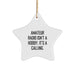 Amateur Radio Christmas Star Ornament Gifts from Family Friends for Men Women - Image 1