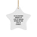 Funny Apartment Manager Star Ornament Gifts from Friends - Christmas Unique Gifts for Apartment Managers - Sarcasm Humor Star Decoration - Image 1