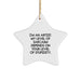 Funny Artist Star Ornament, Gifts from Family, Inspirational Christmas Memorable Present for Artist Friends - Image 1