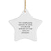 Funny Compliance Officer Gifts from Friends - I'm a Compliance Officer Star Ornament, Compliance Officer Christmas Unique Gifts - Image 1