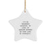 Funny Insurance Adjuster Gifts from Men - 'I'm An Insurance Adjuster' Sarcasm Star Ornament for Christmas Unique Gifts for Insurance Adjuster Friends - Image 1