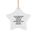 Funny Insurance Adjuster Gifts for Coworkers, Humorous Star Ornament, Christmas Unique Gifts from Friends, Gifts for Insurance Adjuster Men - Image 1