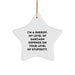 Funny Sheriff Gifts, Star Ornament, Sheriff Level Sarcasm Depends Stupidity, Unique Christmas Unique Gifts from Friends for Men, Women, Family - Image 1