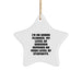Funny Urban Planner Gifts from Men to Friends - Star Ornament, Sarcasm Holiday Decoration, Urban Planner Christmas Unique Gifts - Image 1