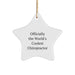 Funny Chiropractor Star Ornament Gifts from Friends for Christmas - Chiropractor Men Women - Image 1