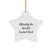 Coolest Clerk Star Ornament Gifts from Friends to Family for Christmas Unique Presents - Image 1