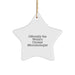 Funny Microbiologist Gifts from Friends for Star Ornament - Officially The World's Coolest Microbiologist Christmas Unique Gifts for Men Women - Image 1