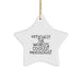 Funny Mixologist Gifts for Men, Women, Friends, and Family - 'Officially The World's Coolest Mixologist' Star Ornament for Christmas Unique Gifts - Image 1