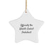 Fun Podiatrist Star Ornament Gifts for the Officially World's Coolest Podiatrist, Unique Christmas Decorations, Funny Podiatrist - Image 1