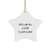 Funny Welder Gifts for Him Christmas Star Ornament 'Officially The World's Coolest Welder' from Friends - Image 1
