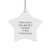 Funny X-Ray Technician Star Ornament Gifts from Friends, Christmas Unique, Officially The World's Coolest X-ray Technician - Image 1