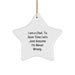 Funny Chef Gifts, Star Ornament for Men, 'I Am A Chef. To Save Time Let's Just Assume I'm Never Wrong.' Christmas Unique Gifts from Friends - Image 1