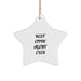 Funny Agent Gifts, Best Effin' Agent Ever Star Ornament, Christmas Unique Agent Desk Decoration, Gifts from Men to Agent, Perfect for Agent's Office - Image 1