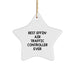 Funny Air Traffic Controller Gifts from Men to Friends - Best Effin' Star Ornament for Christmas Unique Decorations - Image 1